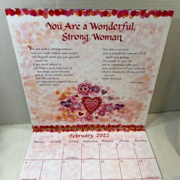 2022 Words Every Woman Should Remember 12-Month Inspirational Wall Calendar - Picture 10 of 13
